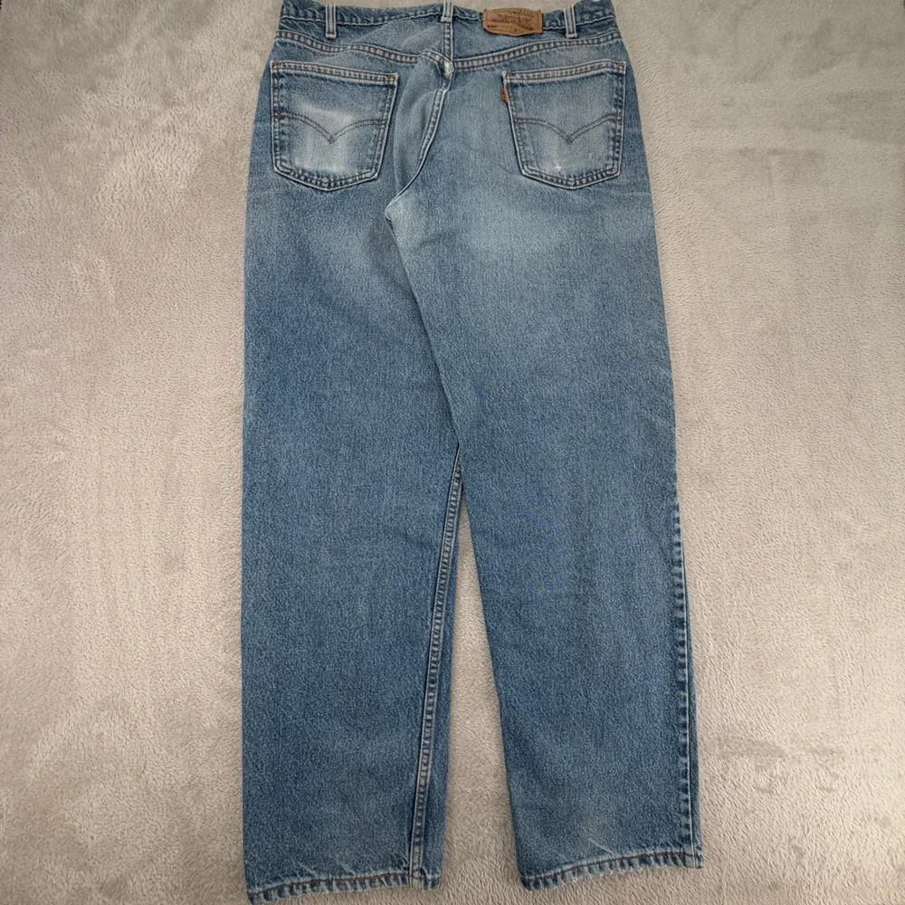 Vintage Levi's Mens 550 Relaxed Fit 36x33 Blue Preowned Distressed Made in USA